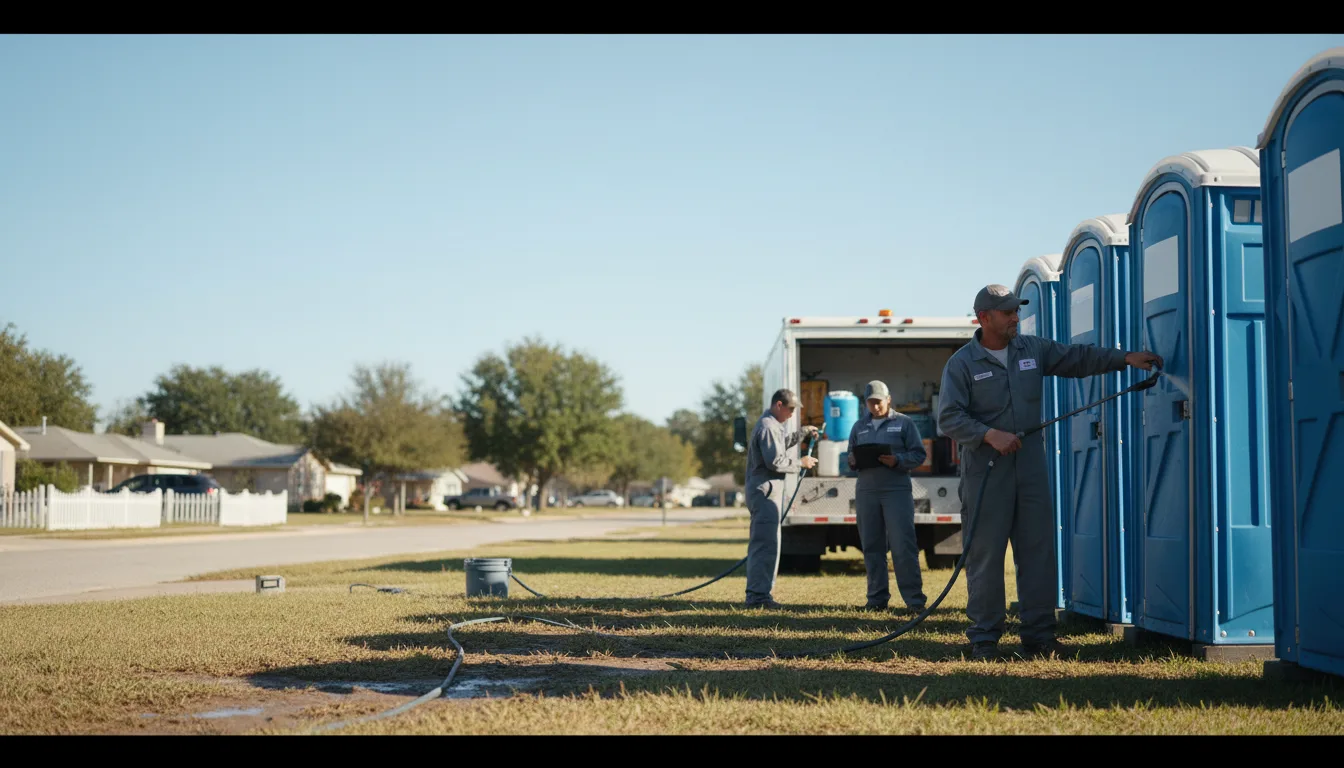 Long-Term Portable Toilet Rental in Varnville, SC near me